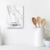 Bilancia da cucina Beper P102BIL004 - digitale, 5 kg, 1 g, marmo bianco