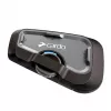 Intercom per moto Cardo FRC4X003 — 4 canali, portata 1200 m, tempo di conversazione 13 h, nero