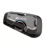 Intercom per moto Cardo FRC4X003 — 4 canali, portata 1200 m, tempo di conversazione 13 h, nero