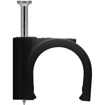 Goobay clip per cavi 16 mm, nero (64686)