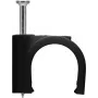 Goobay clip per cavi 16 mm, nero (64686)
