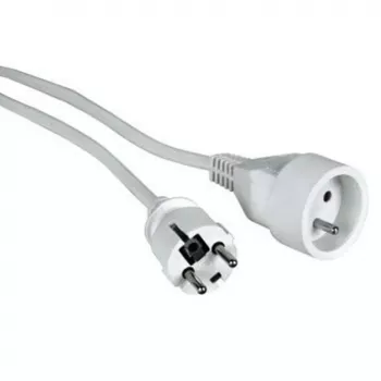 Cavo di alimentazione LOGON PSPC03W — 3 m, bianco, spina tipo F