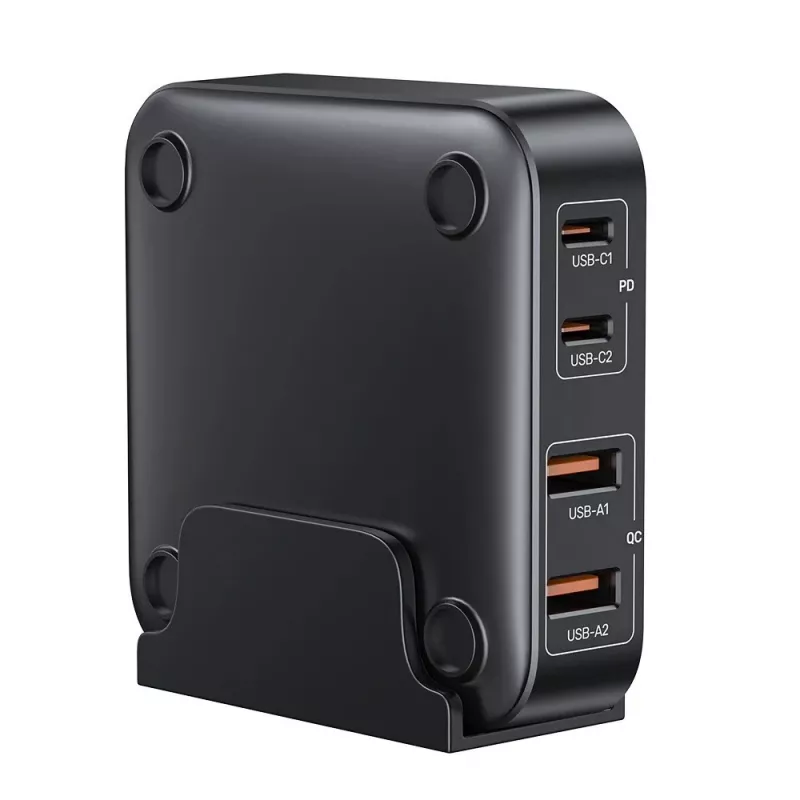Caricabatterie per dispositivi mobili UNITEK P1228ABK01-EU universale nero AC ricarica rapida