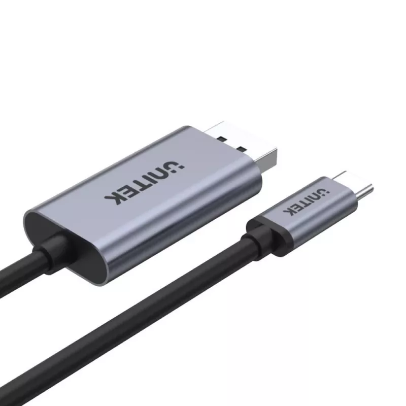 Adattatore per cavo UNITEK V1409A USB-C DisplayPort nero, grigio