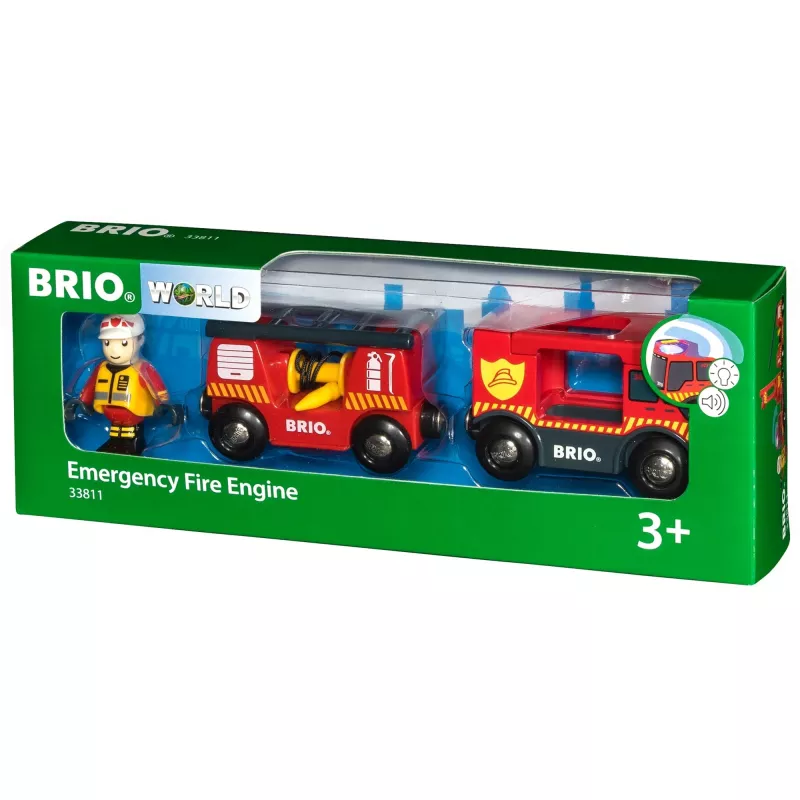 Treno BRIO Veicolo di emergenza Vigili del fuoco