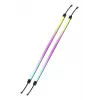 Striscia LED CORSAIR LS430 Aurora — multicolore, 430×10×10 mm, confezione da 2