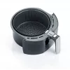 Severin 2430 Single 3,2 l stand-alone 1500 W friggitrice ad aria nero, acciaio inox