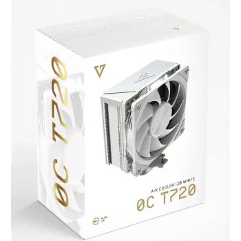 Dissipatore CPU ad aria MODECOM Volcano 0C T720 12 cm bianco