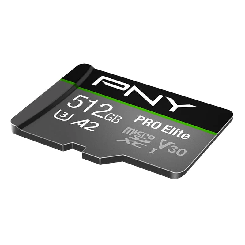 Memoria flash PNY 512GB microSDXC Class 10 P-SDUX512U3100PRO-GE
