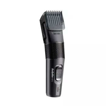 Tagliacapelli BABYLISS E786E, senza filo ricaricabile, 13 impostazioni di lunghezza, 0,5–24 mm, lama in acciaio inox, nero
