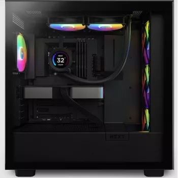 Dissipatore a liquido all-in-one NZXT Kraken Elite 240 RGB 12 cm nero
