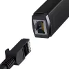 Adattatore di rete Baseus Lite Series USB-C a RJ45 (nero)