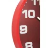 NeXtime orologio 3053ro Dash Red, Ø35 cm, da parete, rosso/argento