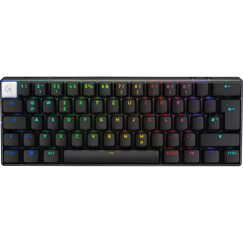 Logitech G PRO X 60 tastiera gaming USB RF Wireless Bluetooth QWERTZ tedesco nero