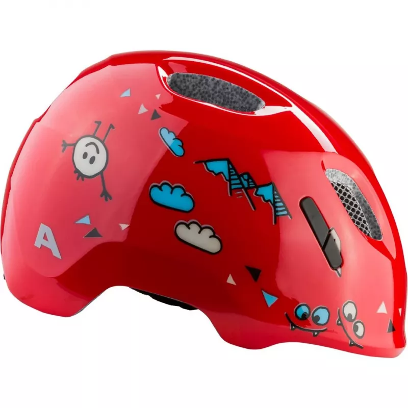 Casco per bici ALPINA XIMO 2 RED SMILE GLOSS 49-54