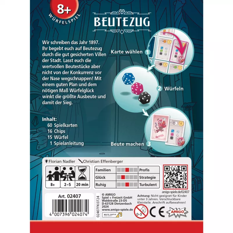 Beutezug, gioco di dadi