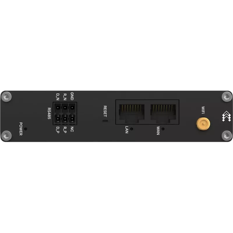 Router TELTONIKA RUT145 con interfaccia RS485, connettività mobile e I/O industriali