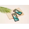 Custodia protettiva iKins per Samsung Galaxy Note 20 — design Aqua Agate