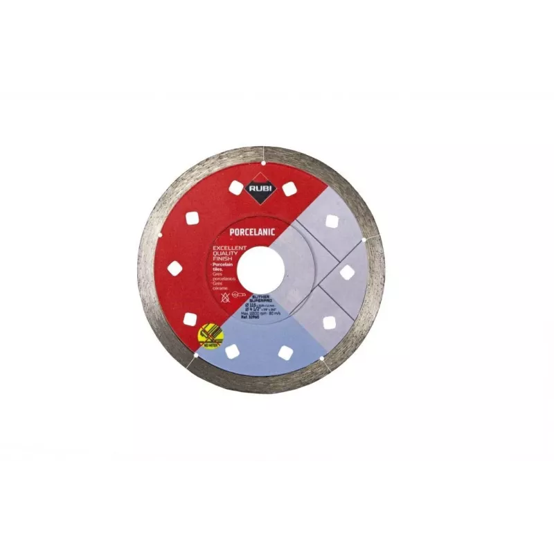 Lama Diamantata RUBI 115 mm Superpro per tagli precisi