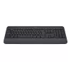 Logitech Signature K650 Tastiera wireless, Bluetooth 5.1, QWERTZ, svizzera (CH), grafite (920-010912)
