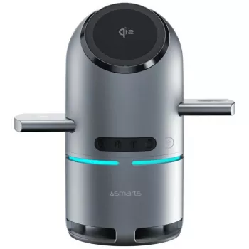Docking station di ricarica ChargeBot Sound Qi2 grigia