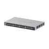 Switch Gigabit Ethernet gestito Netgear GS752TX, 48x RJ-45 10/100/1000, supporto 10G, rack 1U, grigio