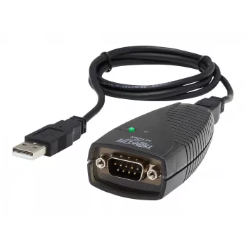 Tripp Lite USA-19HS Keyspan adattatore USB-seriale - connettore maschio USB-A su connettore maschio DB9 RS232 - 0,91 m - TAA (USA-19HS)
