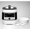 Pentola a pressione elettrica Rommelsbacher MD 1000 – 4 l, 1000 W, 14 programmi, bianco/nero