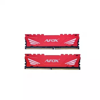 RAM desktop AFOX GAMING DDR4 2×16GB 32GB 3200MHz CL16 1,35V XMP2 rossa