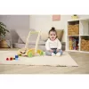 Carrello gioco e primi passi in legno di Simba-Dickie — Eichhorn gioco di abilità con 35 mattoncini