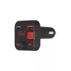 Trasmettitore FM SAVIO, Bluetooth 5.3, caricabatterie QC 3.0, display LED, Bass Boost, TR-15, nero