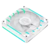 GAMEMAX TORNADO T12 ARGB-RW ventola per case 120mm bianca con pale inverse