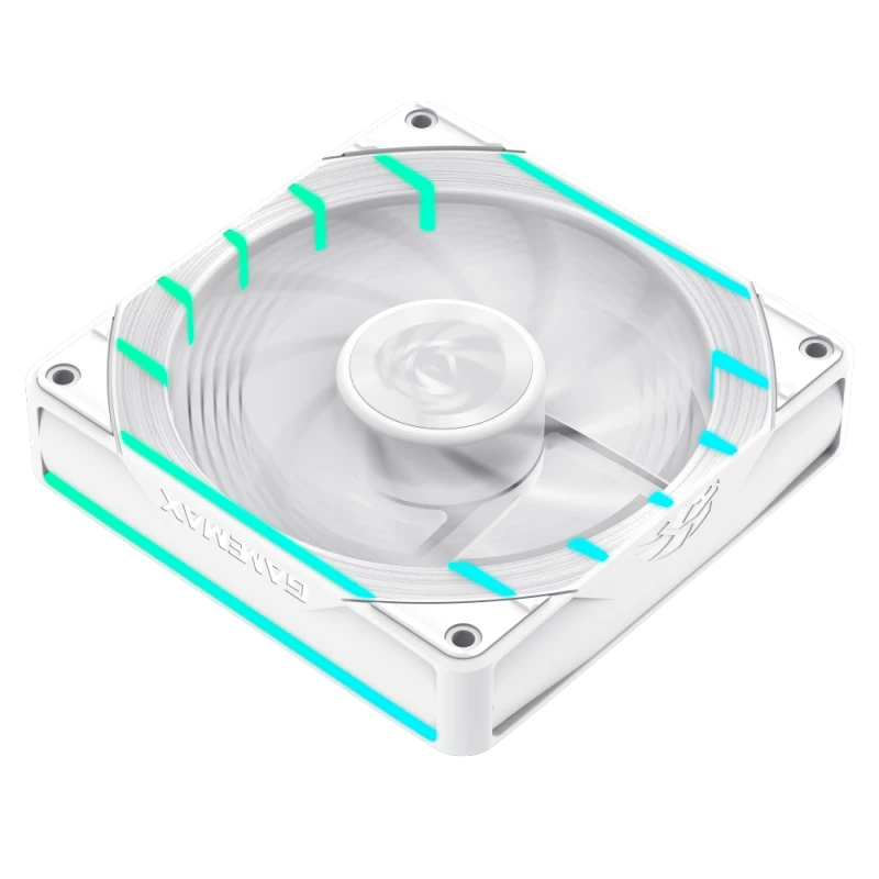 GAMEMAX TORNADO T12 ARGB-RW ventola per case 120mm bianca con pale inverse