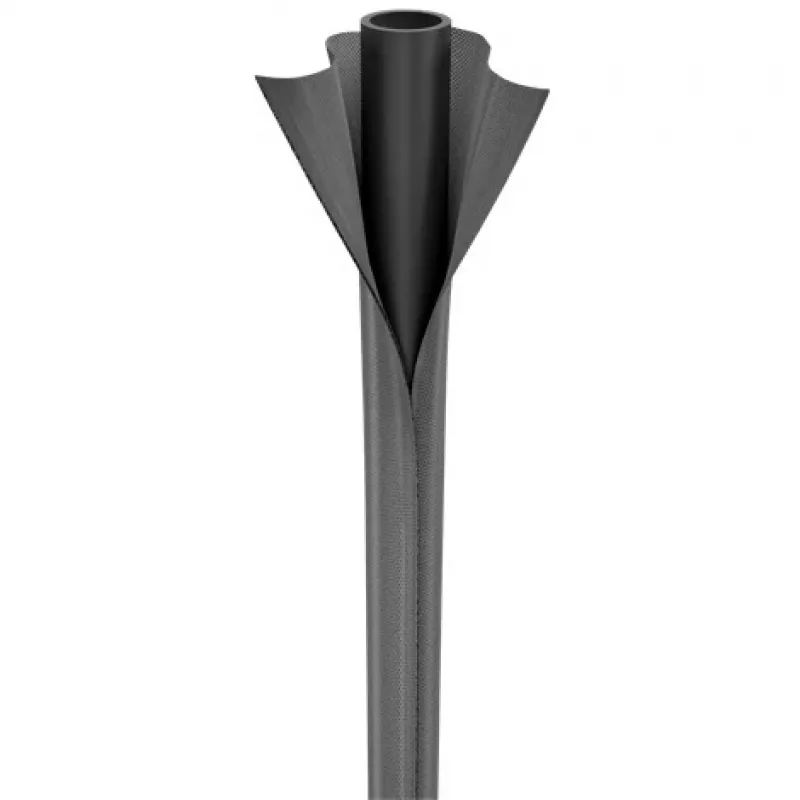Gardena Liano tubo da giardino 25 m PVC nero grigio fuori terra
