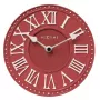 NeXtime orologio 5187ro London Tisch, Ø16 cm, da parete, rosso/bianco