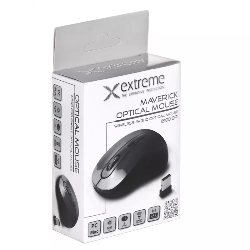 Extreme XM104K mouse USB Type-A ottico 1000 DPI per destrimani