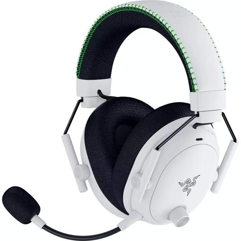 Headset Razer BlackShark V3 Pro con filo e senza fili Bluetooth bianco