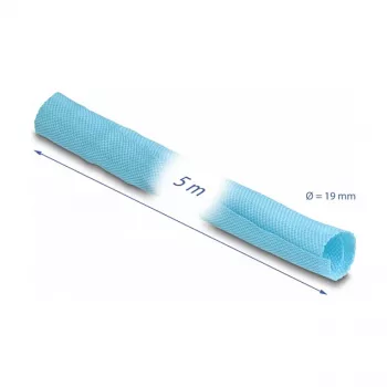 Guaina per cavi DeLOCK 20882 blu 2 cm poliestere 5000 mm