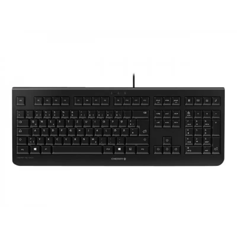 Tastiera CHERRY KC 1000 home USB layout svizzero grigio
