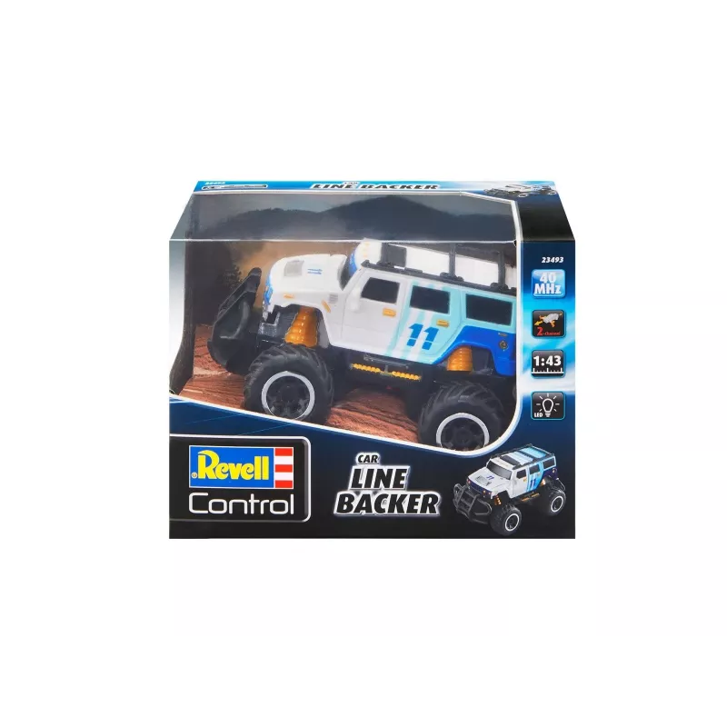 Car Revell Line Backer di REVELL — consigliato da 6 anni, colori: nero, blu, bianco