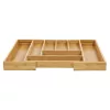 Organizer per cassetto posate GreenBlue GB379 inserto in bambù con scomparti, superficie naturale