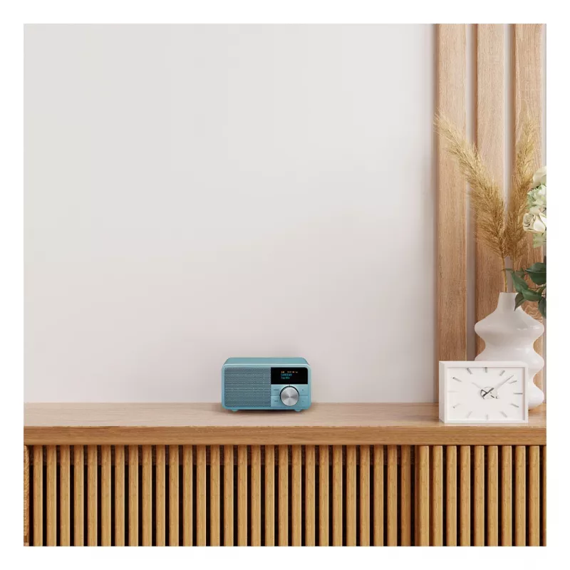Sangean DDR-7 Norse Blue radio da tavolo, DAB+, FM, AUX, Bluetooth, turchese