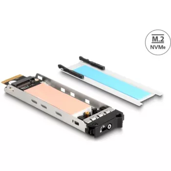 Cassetto estraibile 1 x SSD M.2 NVMe per cassetto estraibile 47028 / 47042 / 47070 / 47072 / 47111 / 47117 / 47126 / 47129
