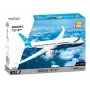 Set di costruzione Cobi Boeing 737-8 — 340 pezzi, età consigliata 7+, blu e bianco