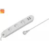Ciabatta intelligente Denver SHP-300U 3 prese AC tipo E 4 bianco