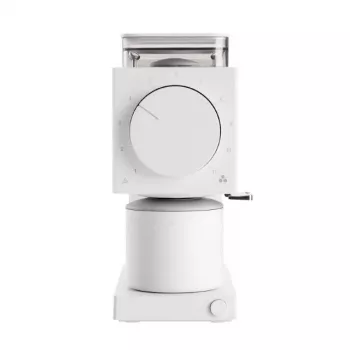 Macinacaffè elettrico Fellow Ode Gen 2 — 140 W, macine in acciaio inox, capacità 100 g, bianco