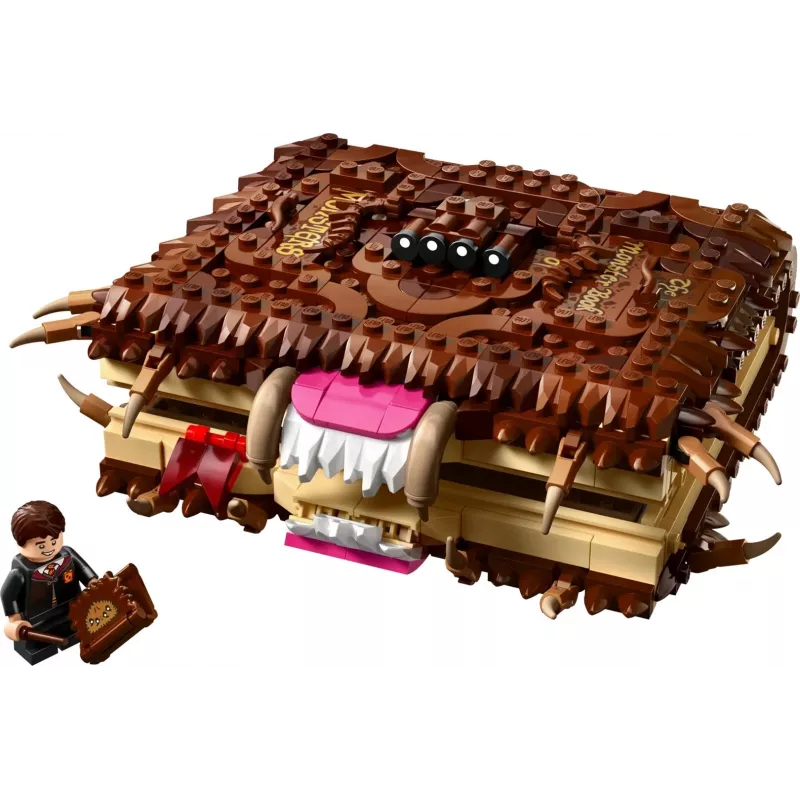 LEGO Harry Potter set di gioco Libro dei mostri dei mostri 76449 — 518 pezzi, 1 minifigure, denti applicabili