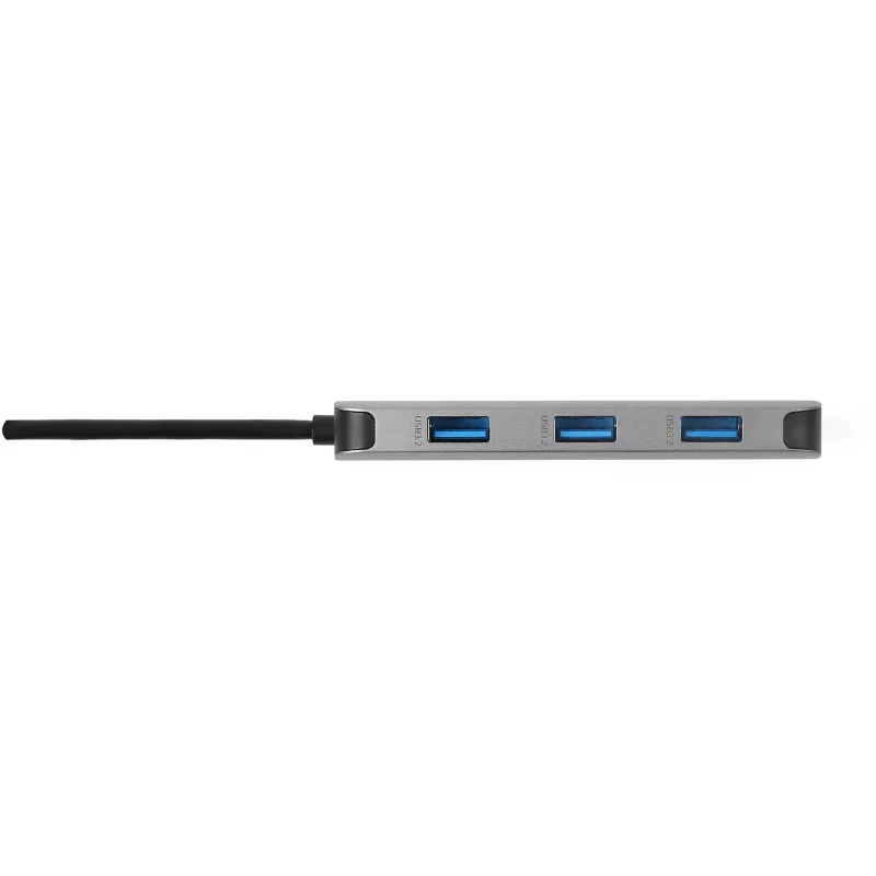 Dongle USB-C 7-in-1 Acer — USB 3.2 Gen 1 Type-C, 3x USB-A, HDMI, SD/MicroSD, 100W PD, argento