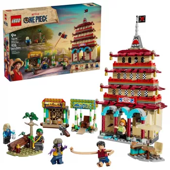 Set LEGO One Piece Arlong Park 75638 – 926 pezzi, 5 minifigure, consigliato da 9 anni, scena dettagliata