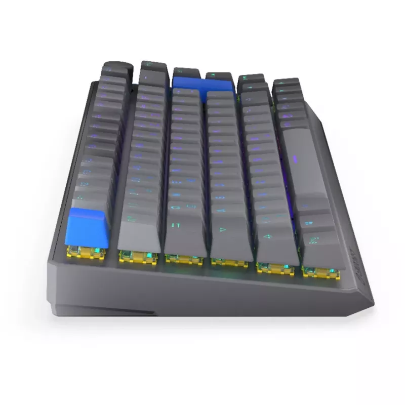 Tastiera meccanica wireless compatta 75% ENDORFY Thock V2 con switch gialli, Layout DE